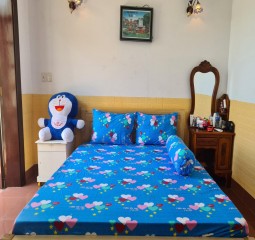 BỘ  DRAP COTTON CAO CẤP 4 MÓN 1M6X2M HQ734