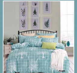 BỘ DRAP MỀN COTTON CAO CÂP HQ419( MỀN 2X2,2M)