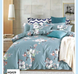 BỘ DRAP MỀN COTTON CAO CẤP HQ429 (MỀN 2X2,2M)