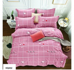 BỘ  DRAP MỀN COTTON CAO CÂP HQ432 (MỀN 2X2,2M)